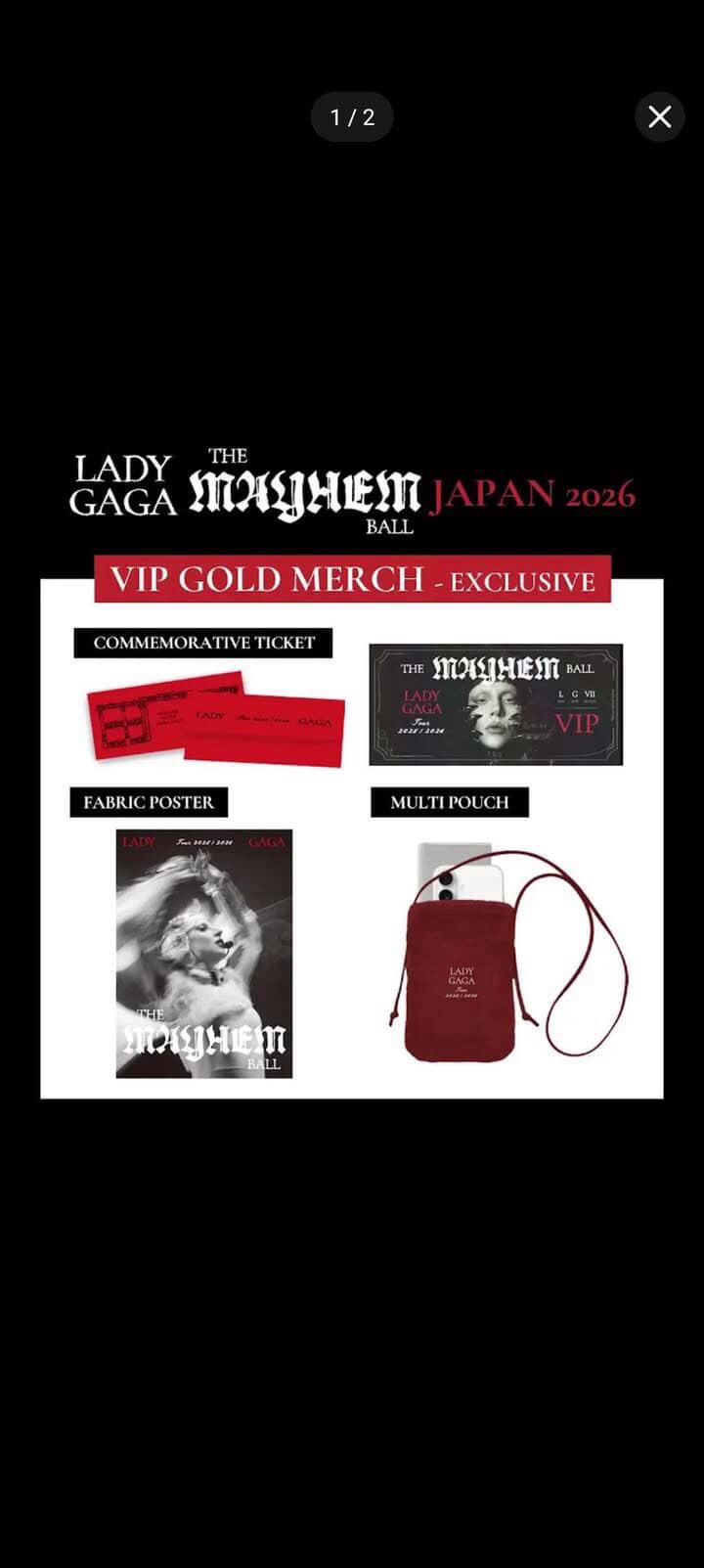 VIP merch tracking : r/LadyGaga