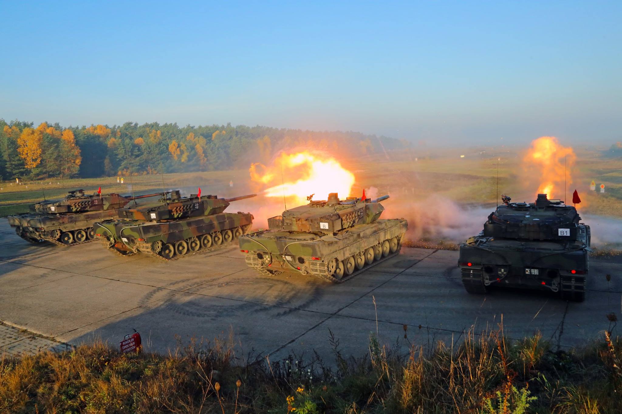 ドイツの第414戦車大隊のオランダLeopard 2A6MA2戦車、ドイツの