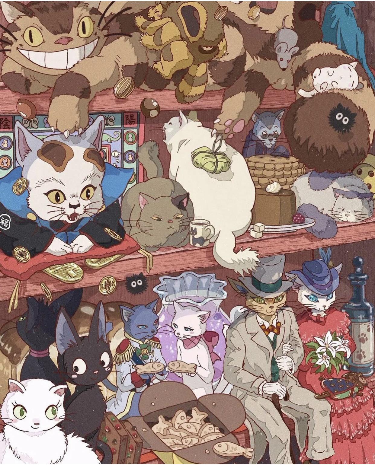 ジブリ猫 : r/ghibli