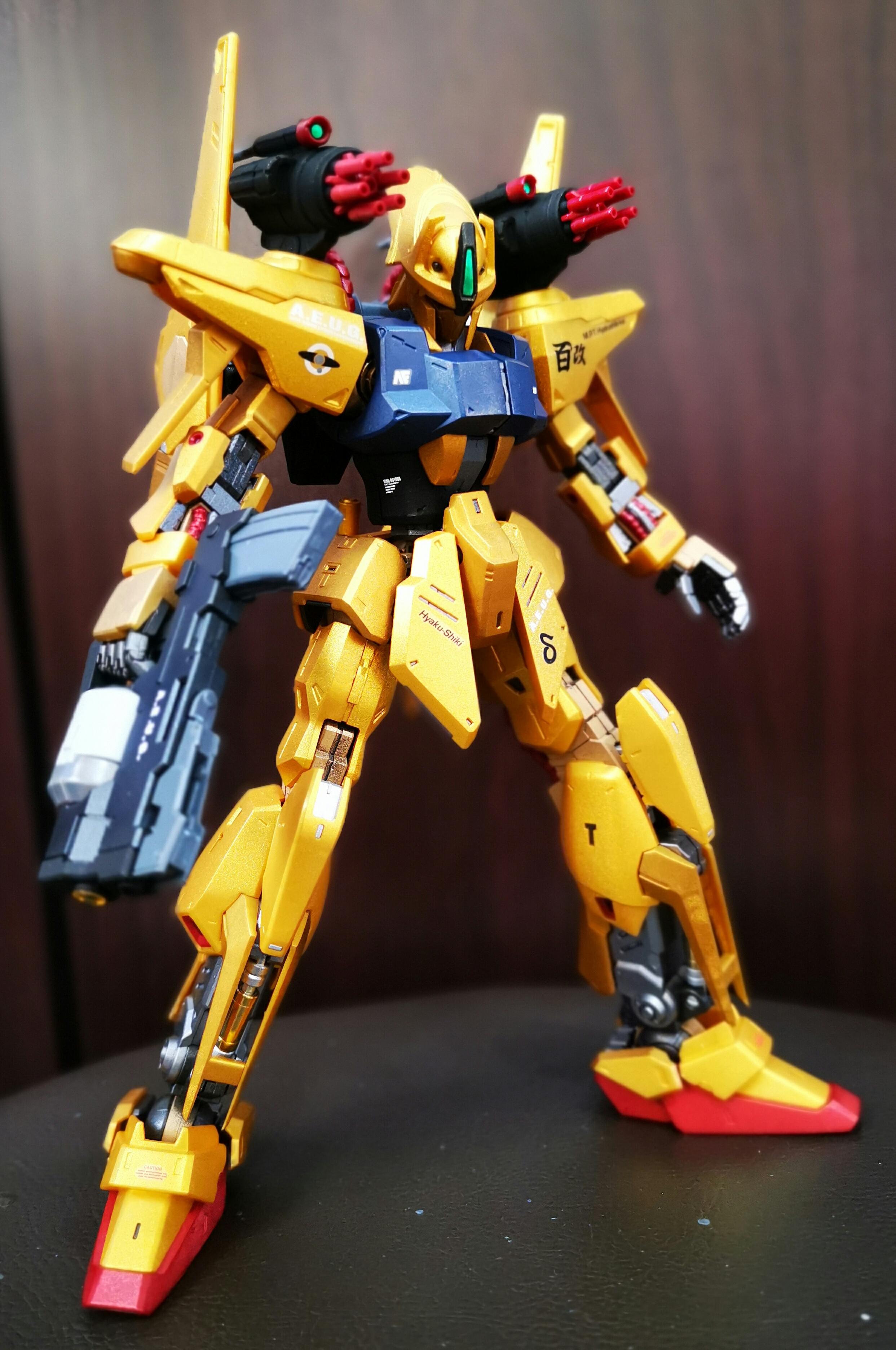 P-Bandai MG 1/100 MSR-00100S/HM High Mobility Hyaku-Shiki Kai