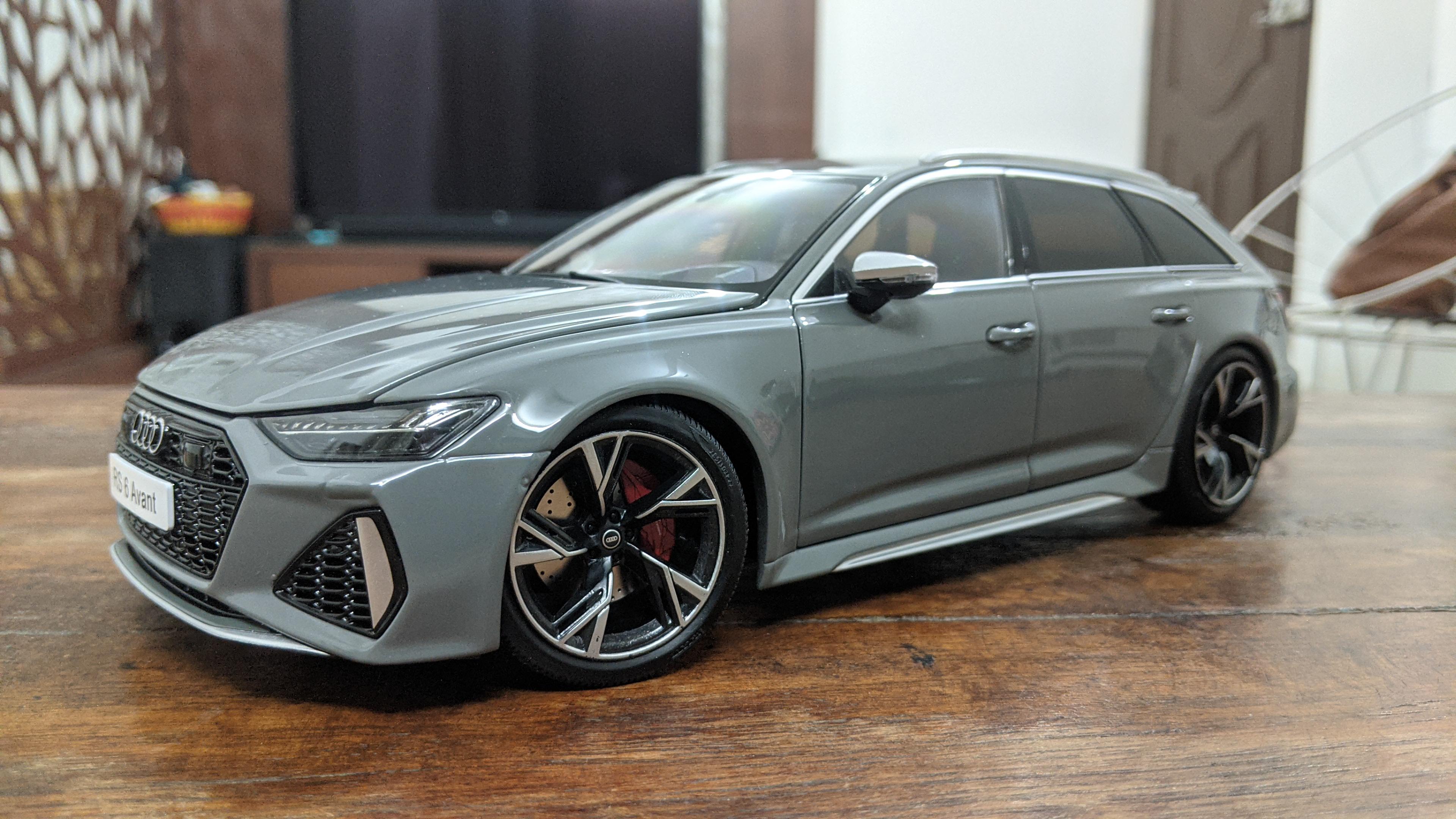 Got this a few days back. Audi RS6 Avant C8 in 1:18 by Kilo Works