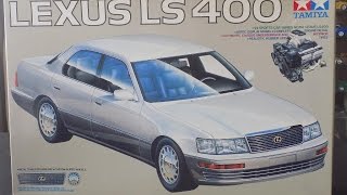 Unboxing Lexus LS 400 1/24 Tamiya - YouTube