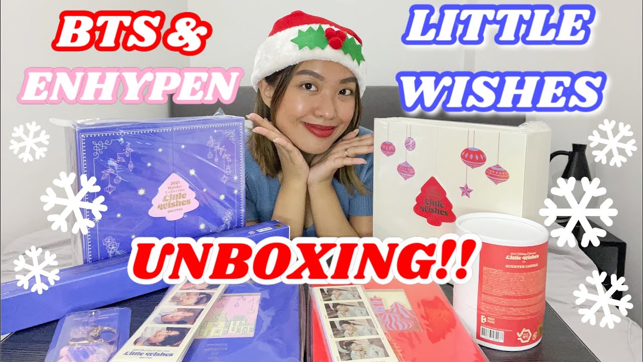 BTS AND ENHYPEN LITTLE WISHES MERCH COLLECTION UNBOXING! ✨ - YouTube
