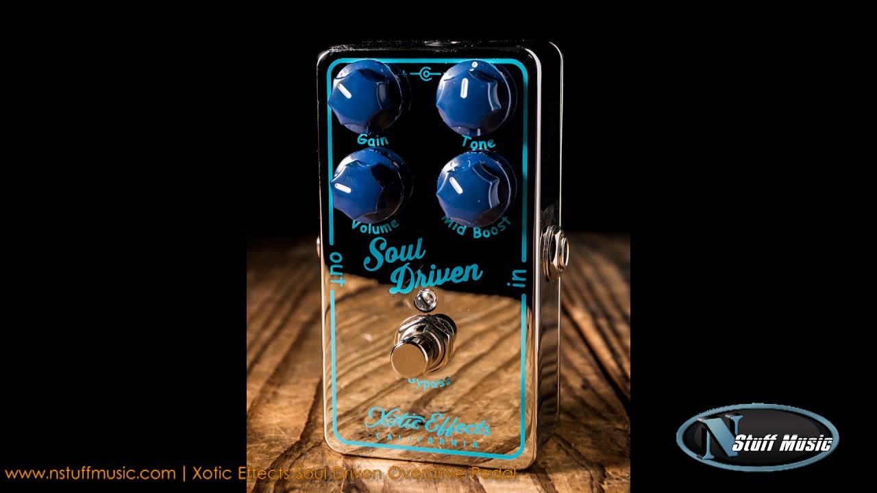 Xotic Effects Soul Driven Overdrive Pedal - In-Depth Review! - YouTube