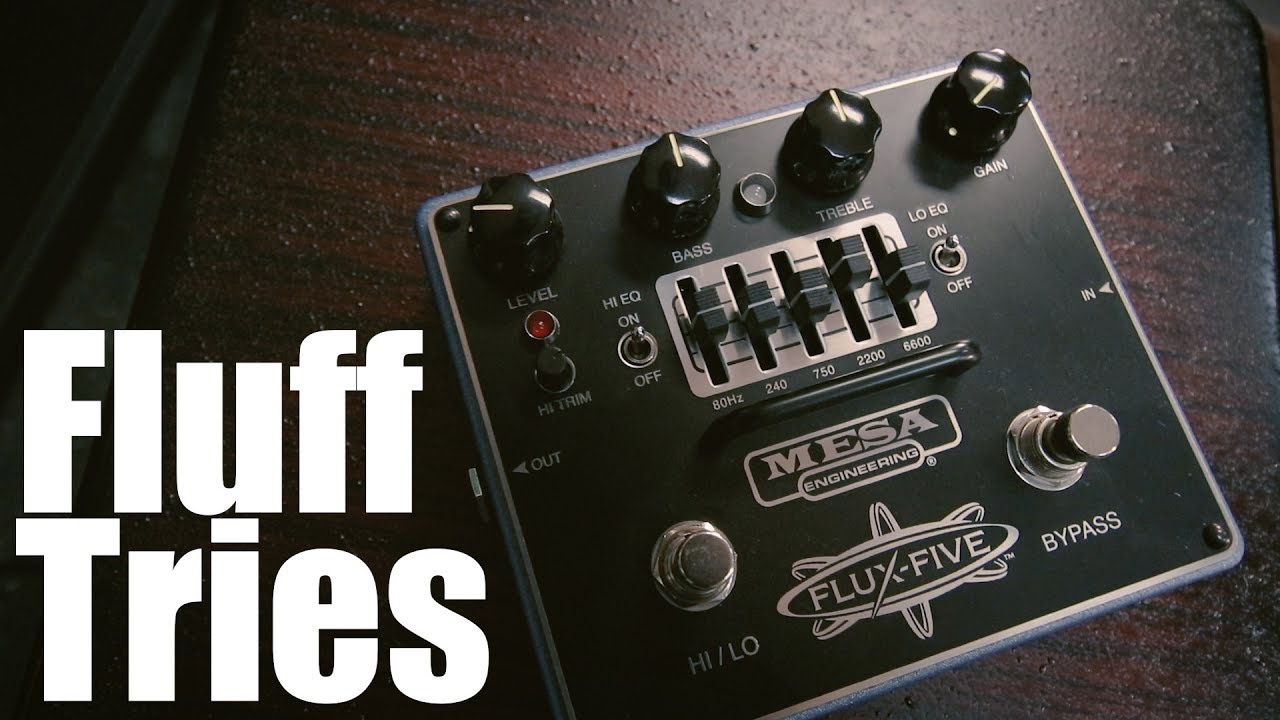 MESA BOOGIE FLUX-FIVE - ゲインブースター「FLUX-DRIVE」に5バンド