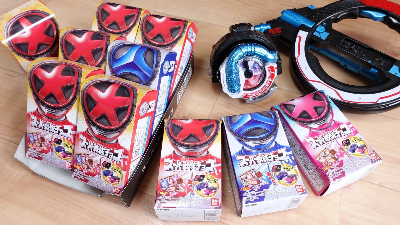 大当たりでクリアブンブンカー！1BOX開封 ブンブンジャーチョコ