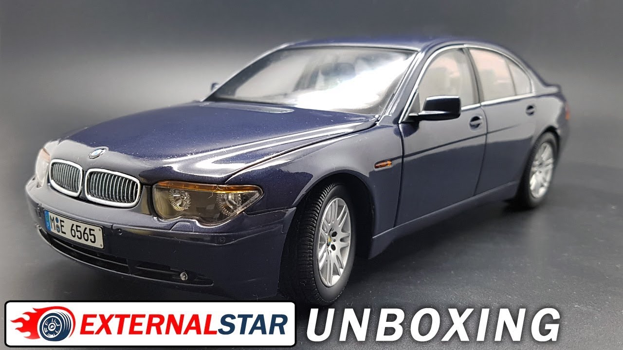 BMW 7 E65 1/18 by Kyosho | Unboxing and review - YouTube