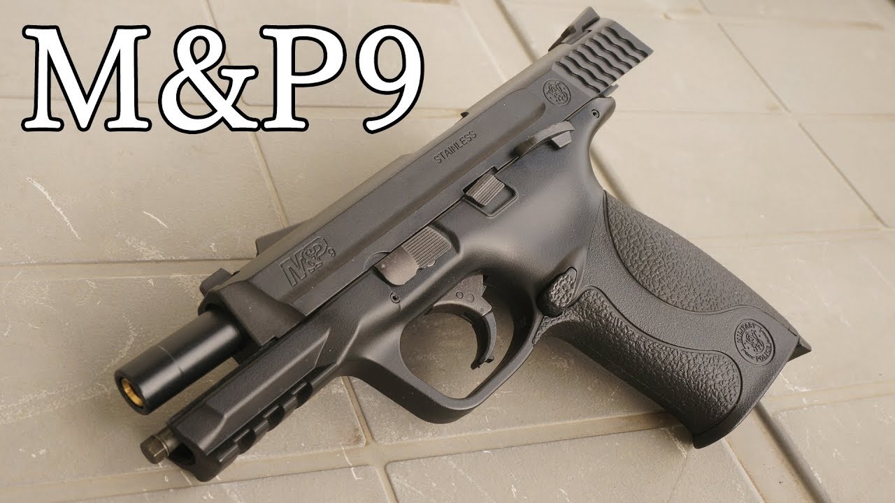 Gas Gun] I tried shooting Tokyo Marui's gas blowback M&P9! - YouTube