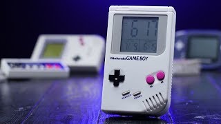 ニンテンドー ゲームボーイ型 目覚まし時計 アラームクロック : 海外