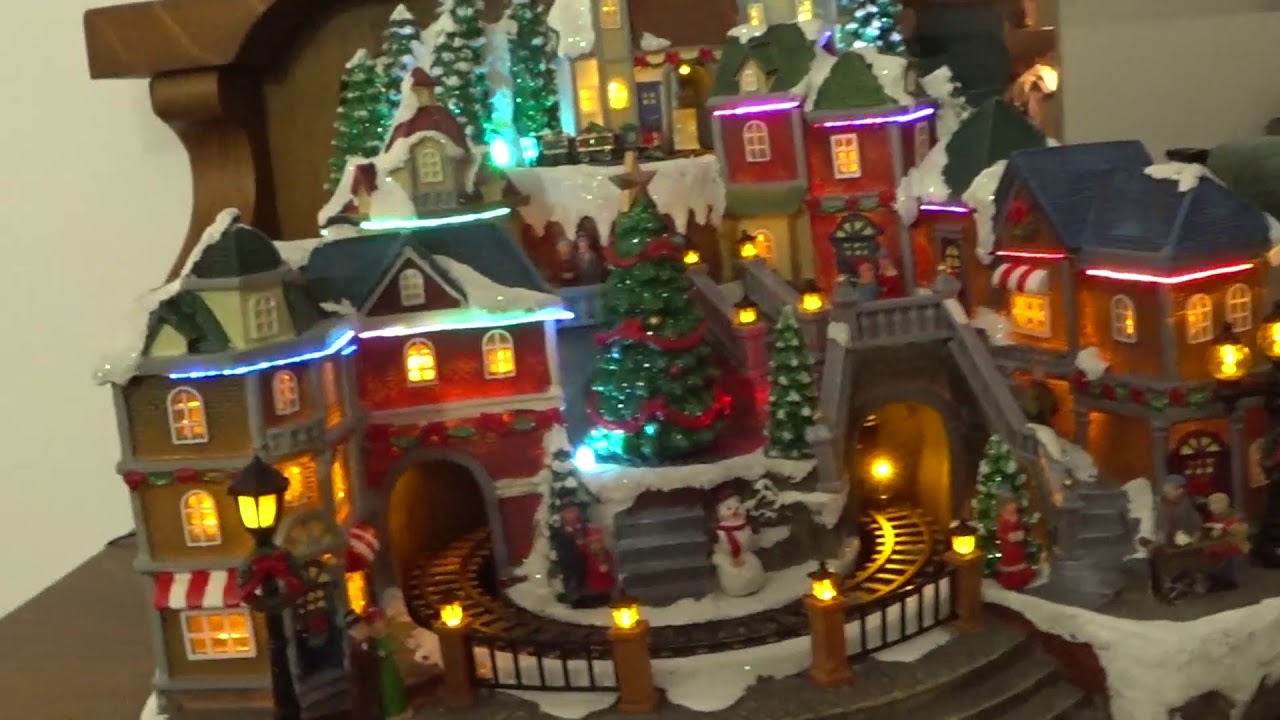 Unboxing and Review of Animated Village with Music/ Getting ready