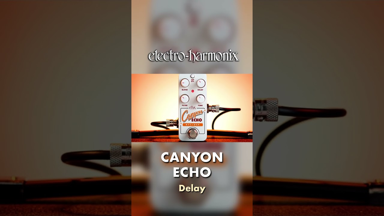 EHX Pico Canyon Echo Delay Pedal Demo - YouTube