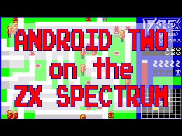 Android Two on the ZX Spectrum from Vortex Software (1983) - YouTube