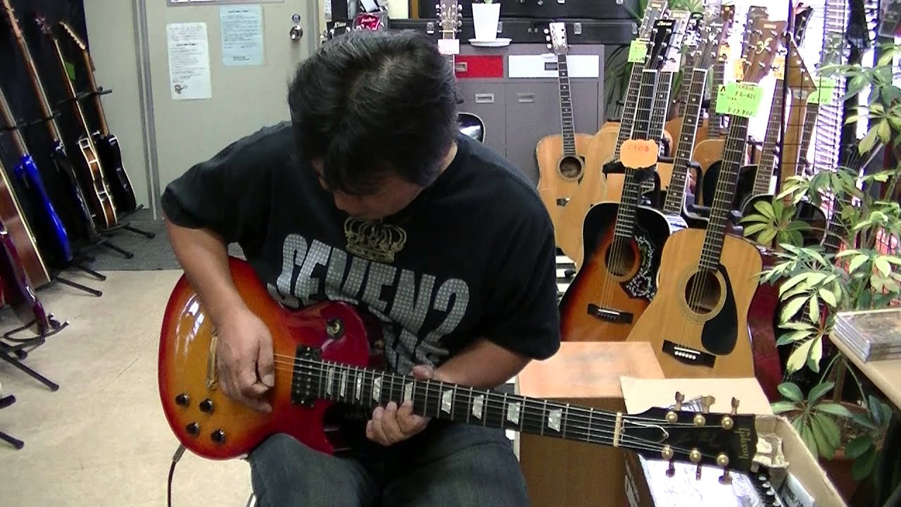 97年製 Gibson レスポール スタジオライト エボニー指板！ - YouTube