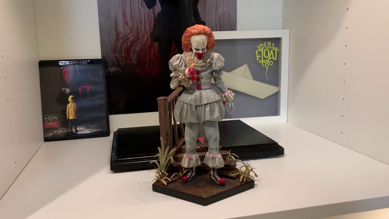 Iron Studio 1:10 Pennywise DX Statue Review - YouTube