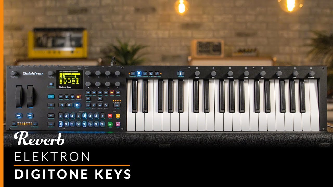 Elektron Digitone Keys 8-Voice Polyphonic Digital Synth | Reverb