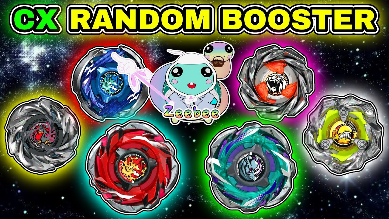 NEW Beyblade X CX-05 Random Booster Vol.6 Part Breakdown! - YouTube