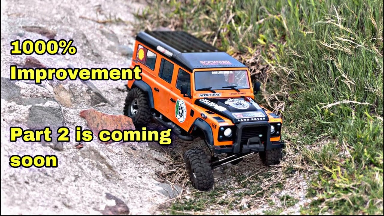 Upgrading the Double E Defender 1/8 scale D110 and making it a