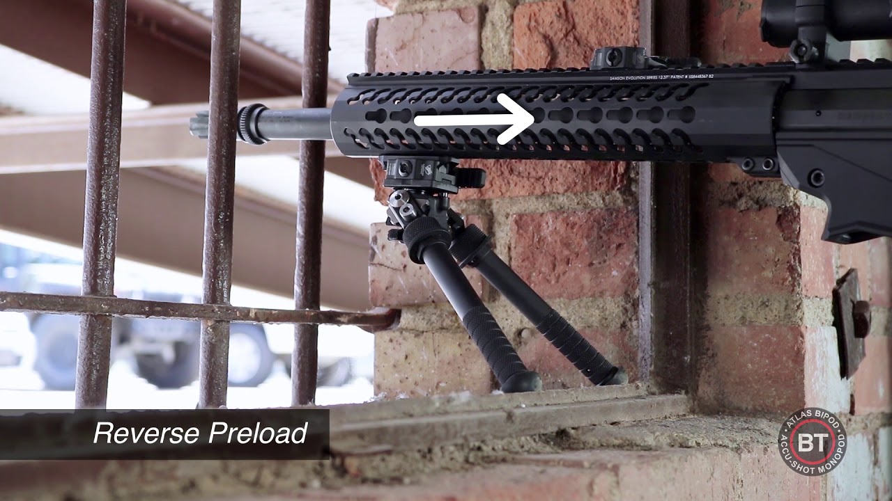 B&T Industries BT35-NC 5-H Atlas Bipod No Clamp - G.A.W.ウェブショップ
