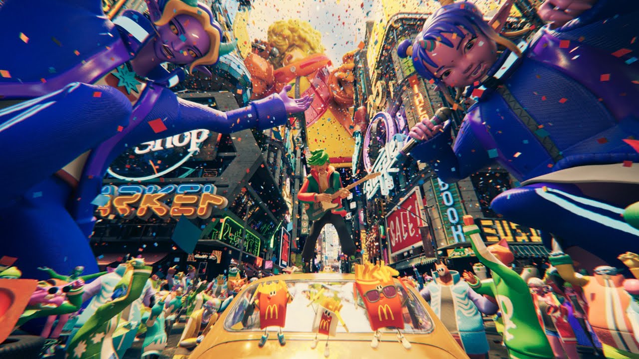 マクドナルド、YOASOBI「群青」×Vaundy「花占い」×「ティロリ♪」音の
