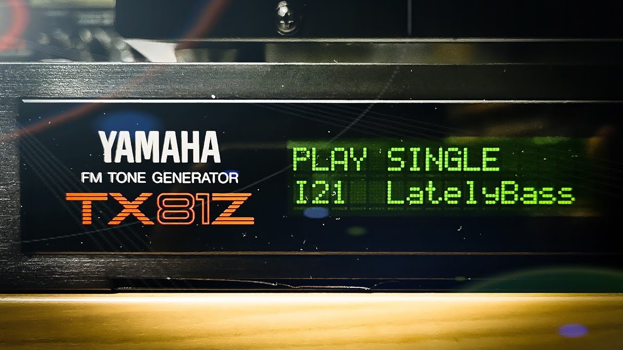 Making a 90s Banger with the Yamaha TX81Z! - YouTube