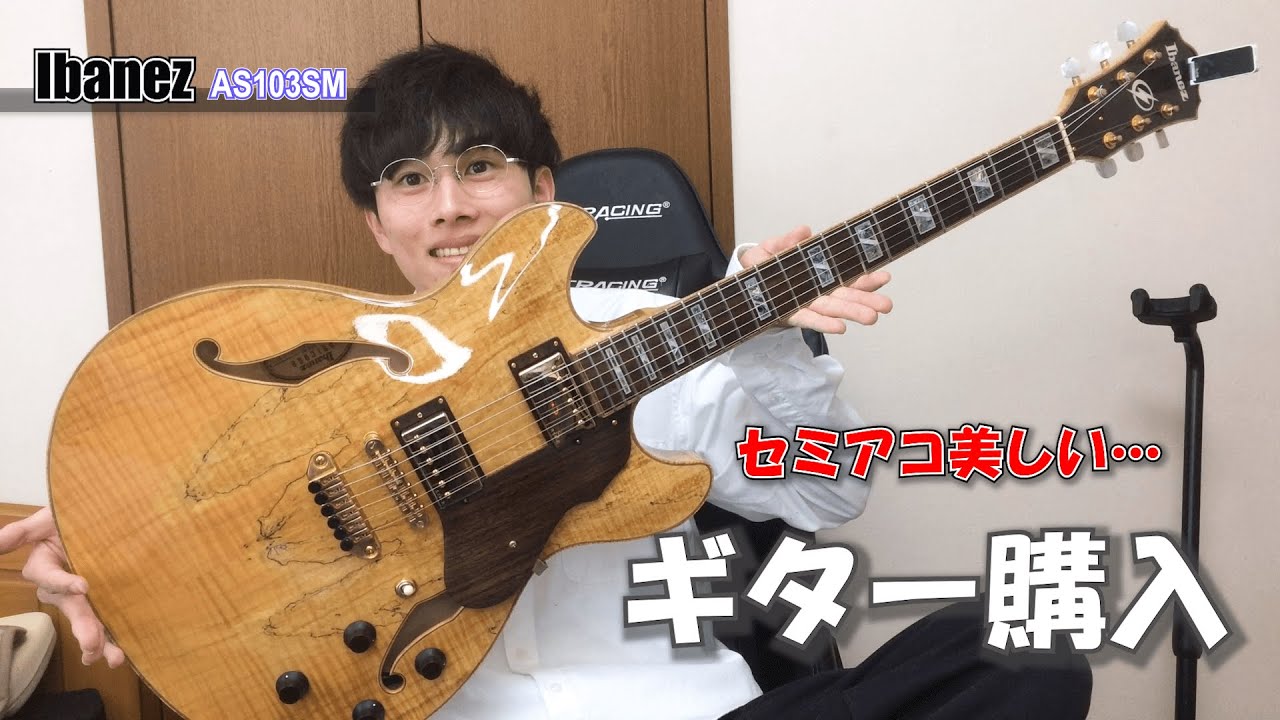 ぼざろ見て衝動買いしたギターをみんなに自慢するだけの動画【Ibanez