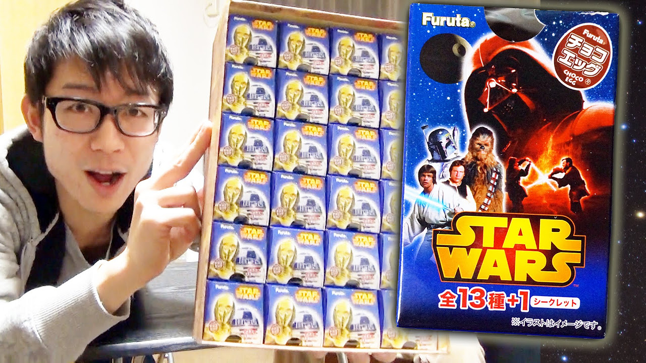 スターウォーズチョコエッグ！24個開封&レヴュー！シークレット来い