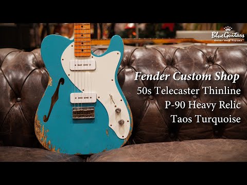 Blue Guitars - Fender Custom Shop / 50s Telecaster Thinline P-90