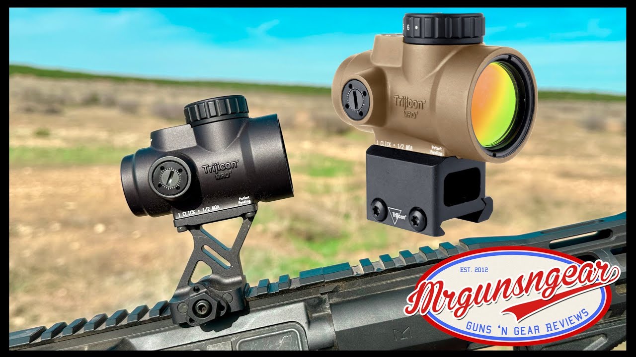 Trijicon MRO Patrol Red Dot Sight: Aimpoint Killer? - YouTube