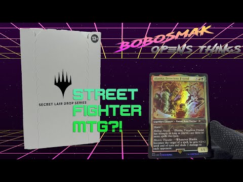 Unboxing: Secret Lair x Street Fighter (Magic the Gathering) FOIL