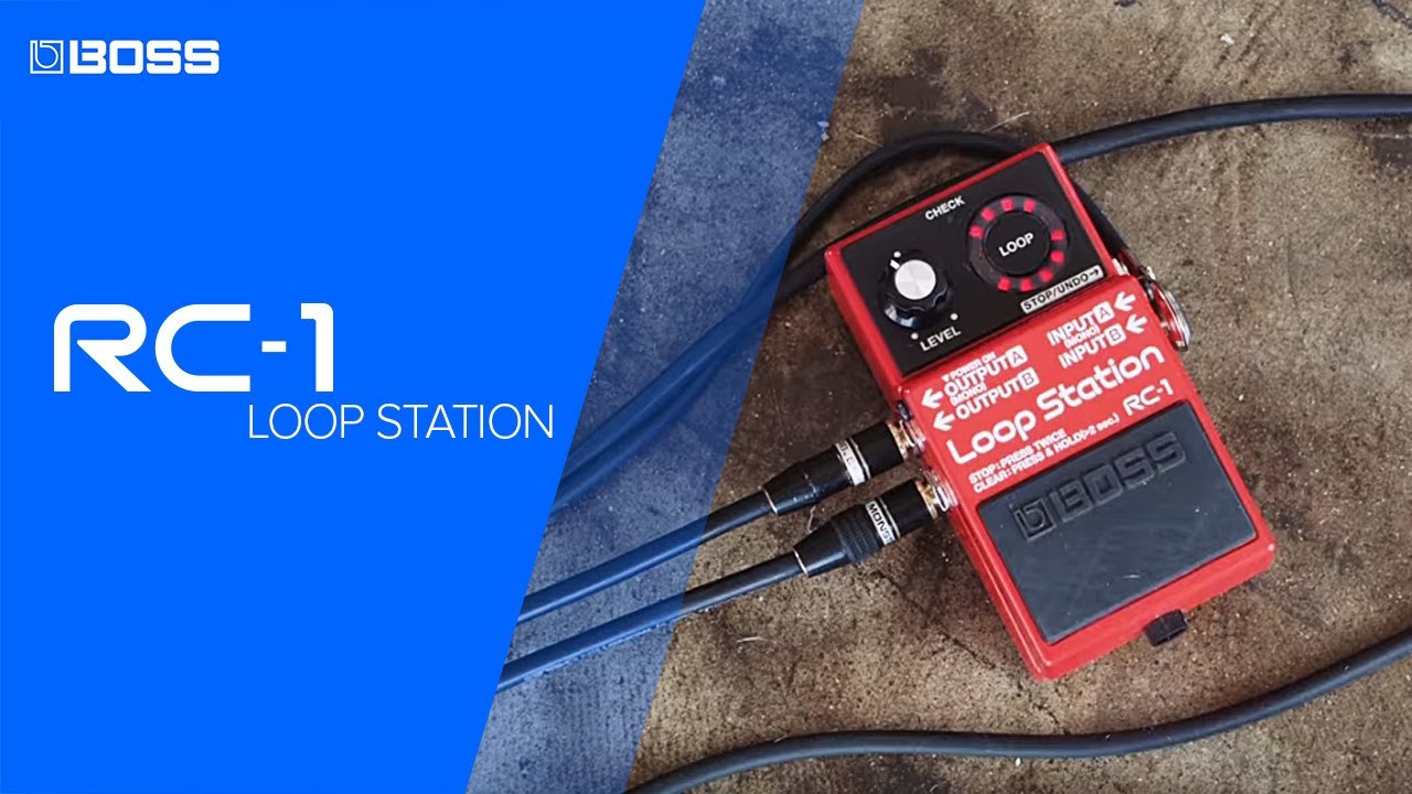 BOSS新製品【RC-1】予約開始!!｜島村楽器 新宿PePe店