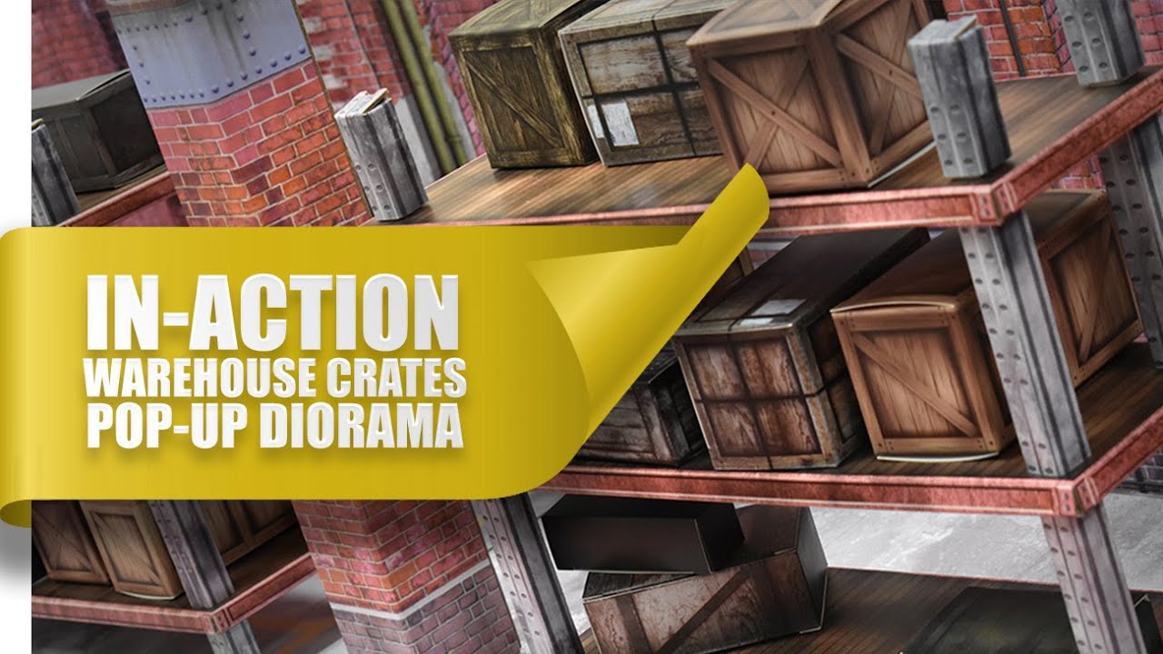 Warehouse Pop-Up Diorama 1/12 – Extreme-Sets