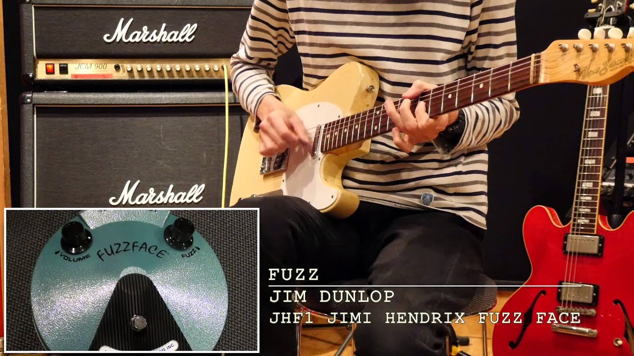 Jim Dunlop / JHF1 Jimi Hendrix Fuzz Face「特集：歪みエフェクターの