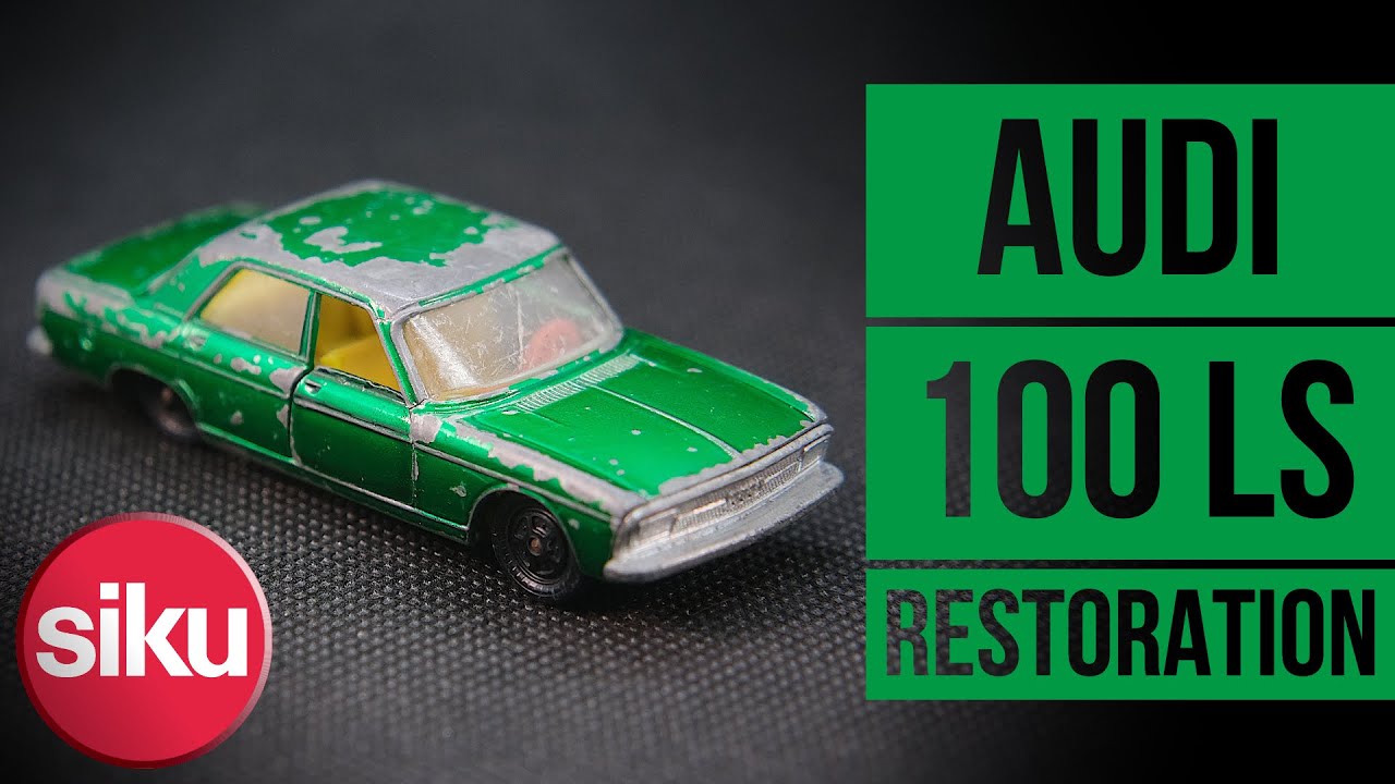 SIKU restoration: V271 Opel Rekord Coupé - YouTube