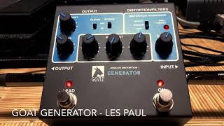GOAT Generator」をレスポールとストラトで弾いてみた 【魔法の箱研究