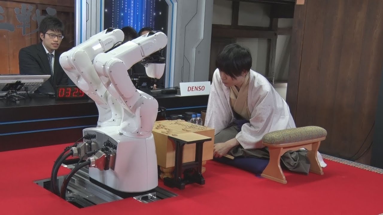 Master Sato is completely defeated by software as Shogi Den-O