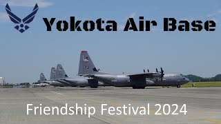 横田基地友好祭2024に行ってきた - YouTube