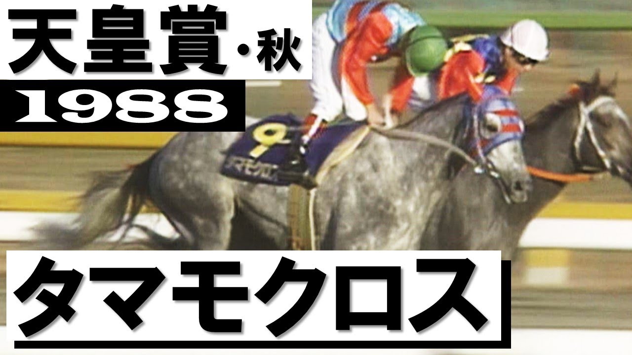 オグリキャップとの“芦毛頂上決戦”制し史上初の春秋制覇【天皇賞・秋