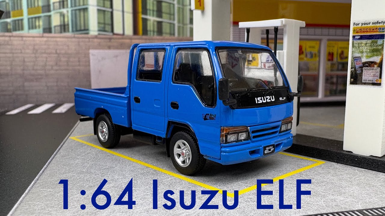 1:64 Diecast Isuzu ELF by Model-1 - YouTube