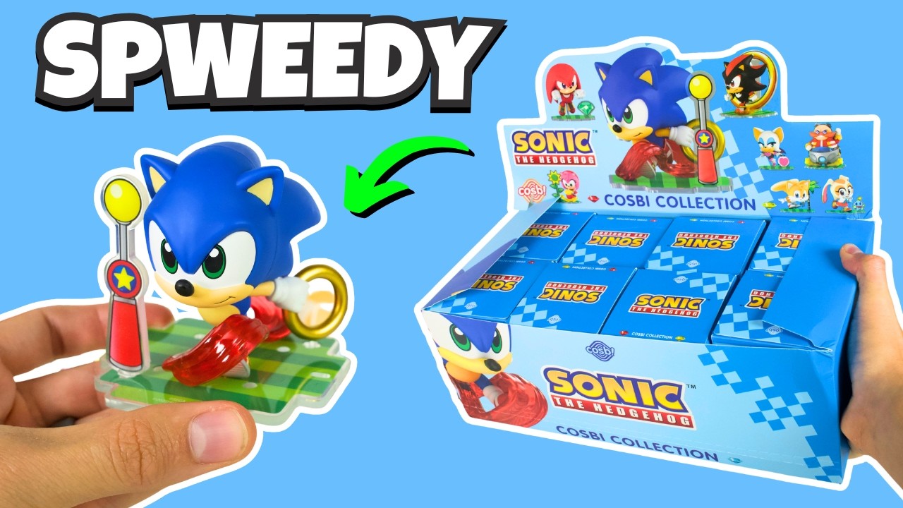 Opening a Full Case of Cosbi Sonic Mystery Figures! - YouTube