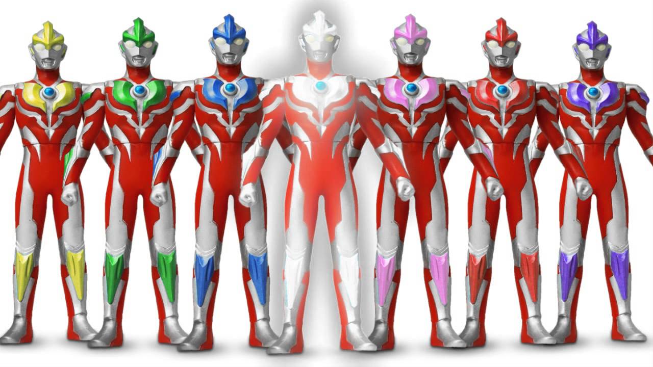 ウルトラマンギンガ ソフビ人形7体セットを創ってみた SPARK DOLLS SP