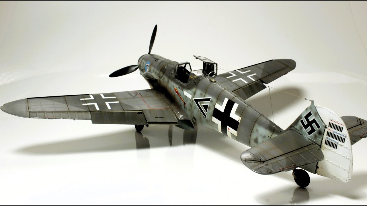 Messerschmitt Bf 109 G-6 Early Version - 1/32 - Revell - YouTube