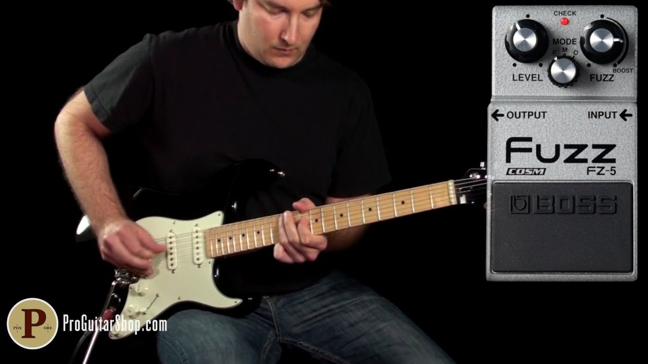 BOSS FZ-5 Fuzz - アナログ・ファズ「FZ-3」の後継機種となった