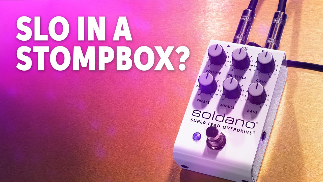 Soldano Super Lead Overdrive Pedal Demo - YouTube