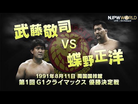 1991年8月11日（両国国技館）バイオレント・ストームIN国技館 G1