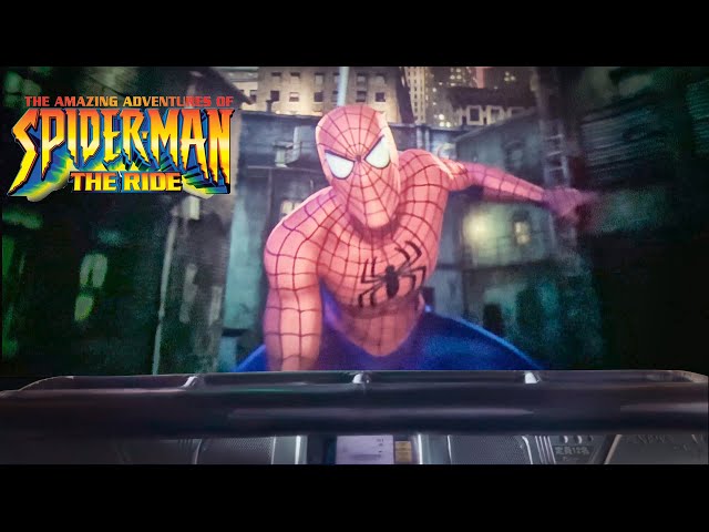 The Amazing Adventures of Spider-Man (Ride POV + Queue