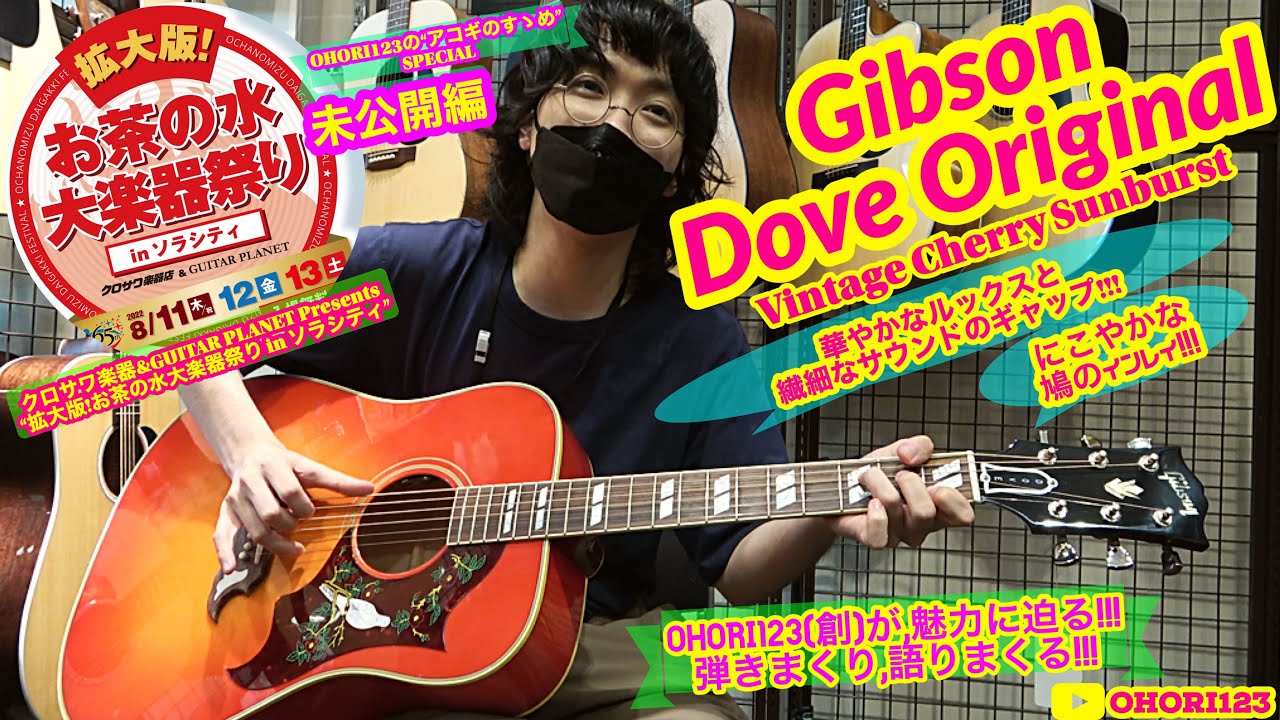Unreleased] Acoustic guitar/guitar Gibson DOVE Original VCS played