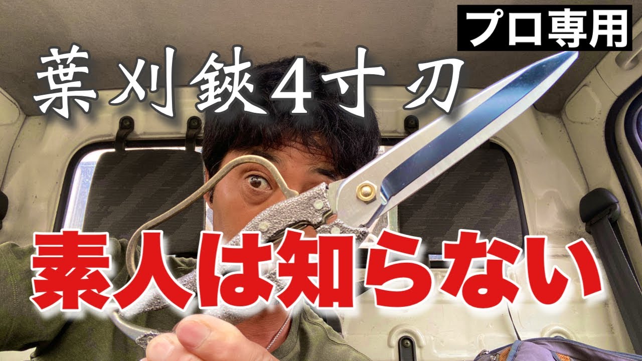 Useful garden shears [Nishigaki leaf pruning shears] Introducing