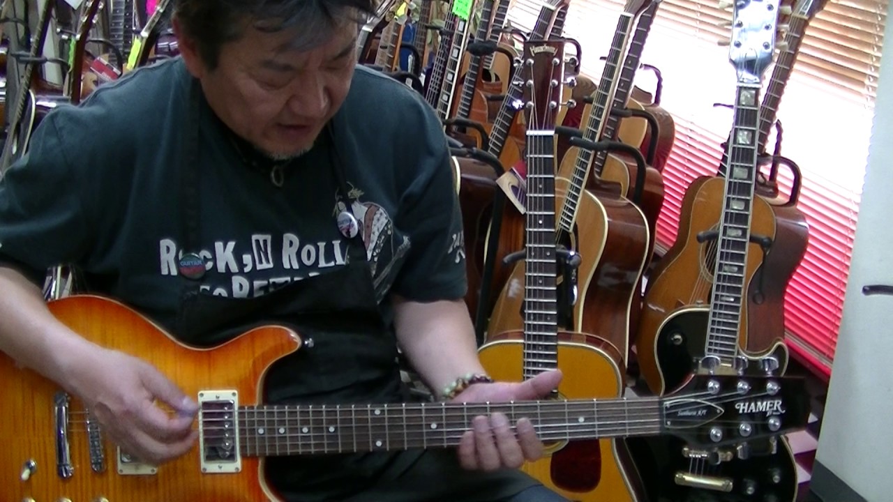 HAMER XTシリーズ 程度良好！ ギターフロンティアの動画でDo？ - YouTube