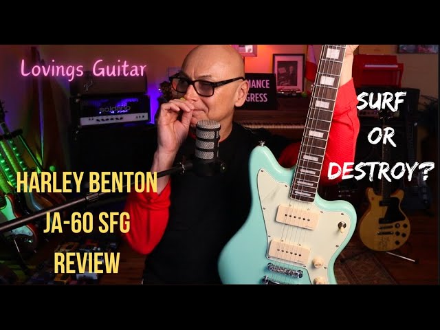 Is this the BEST budget SURF guitar? Harley Benton JA-60CC Review