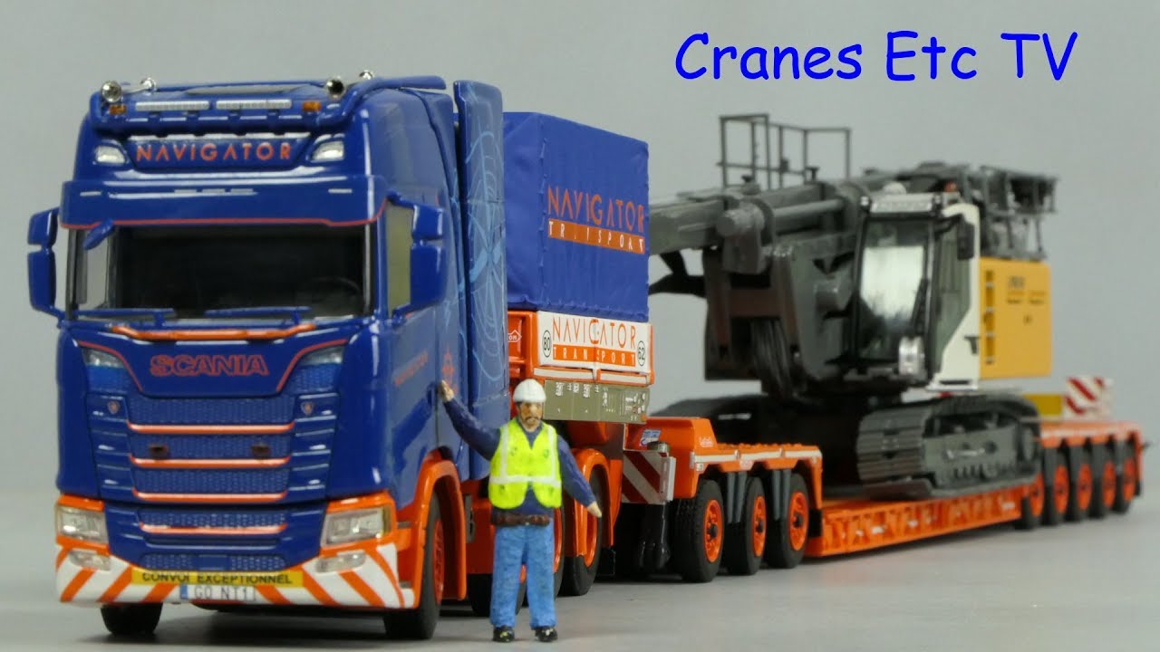 WSI Scania S with Nooteboom 5+3 Low Loader 'Navigator' by Cranes